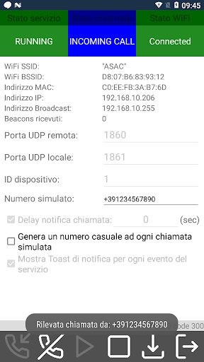 TakeAway CallerID Screen 2
