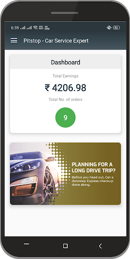 Android application Pitstop Dost screenshort