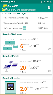 SolarCT - Solar PV Calculator