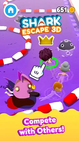 Game screenshot Shark Escape 3D - Swim Fast! mod apk