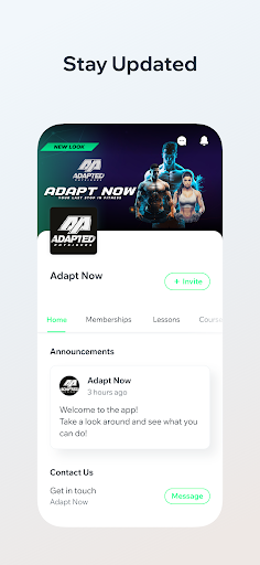 Adapt Now Screen 2