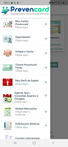Prevencard Screen 2