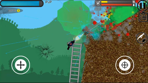 Android application Circle war: 2D shooter screenshort