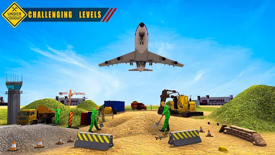 空港滑走路建設：ビルダー空港ゲーム