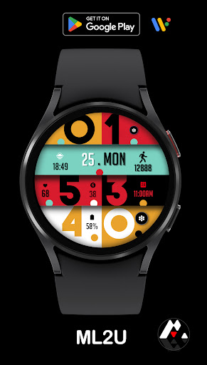 ML2U 145 Watch Face Screenshot 3 - AppWisp.com