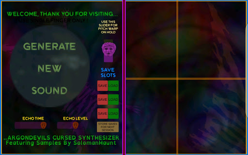 Argondevils Cursed Synthesizer Screen 3