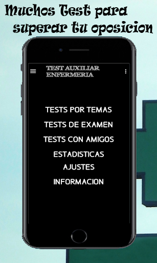 Android application Test Auxiliar de Enfermeria screenshort