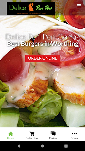 Android application Delice Peri Peri Goring screenshort