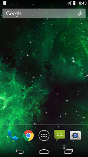Galaxy Nebula Live Wallpaper Screen 3