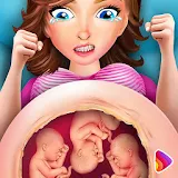 Pregnant Operation Triplet Baby Mom Care Hospital icon