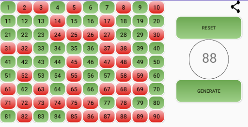 HousieTambola Number Generator Screen 3