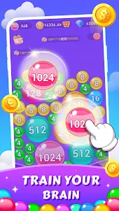 Lucky Bubble - 2048 Game
