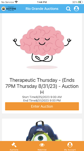 Android application Rio Grande Auctions screenshort