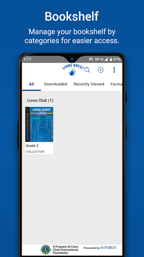 Android application Lions Quest screenshort