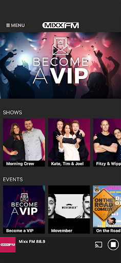 Android application Mixx FM 88.9 screenshort
