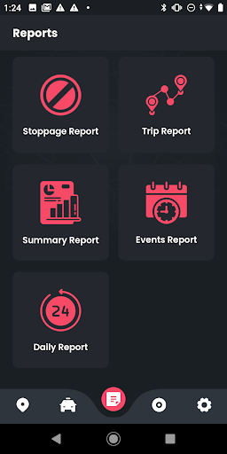 PRJ GPS Tracker Screen 2