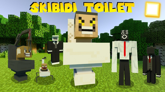 Mod Toilet Skibidi for MCPE