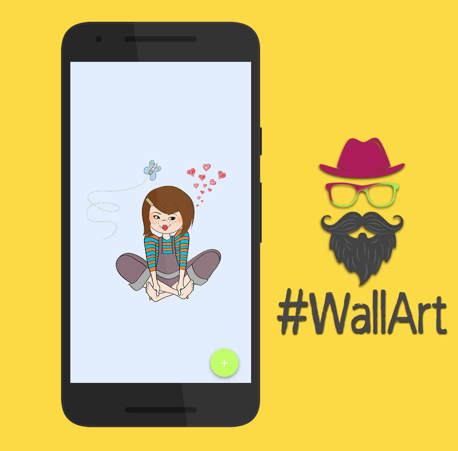 Android application WallArt screenshort