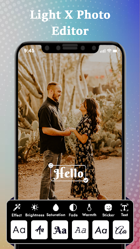 Android application Lightx Photo Editor App screenshort