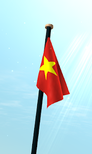 Vietnam Flag 3D Free Wallpaper Apk For Android Free Download 3