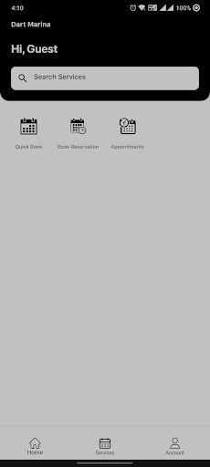 Android application Dart Marina Mobile screenshort