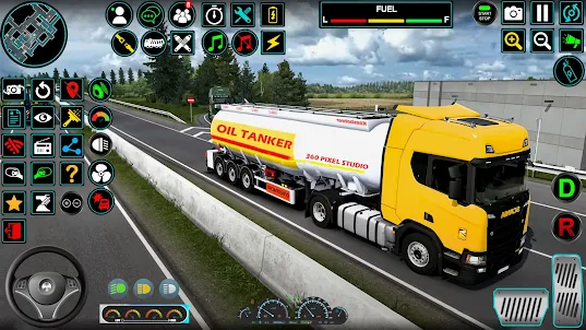 Oil Tanker Truck Games 2023