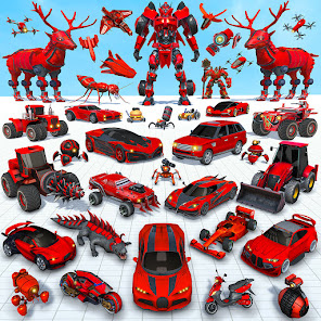 Deer Robot Car Game-Robot Game 1.0.23 APK + Mod (Unlimited money) for Android