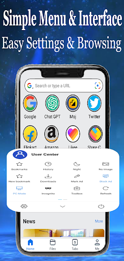 Ai Plus Browser - Web Browser Screen 2