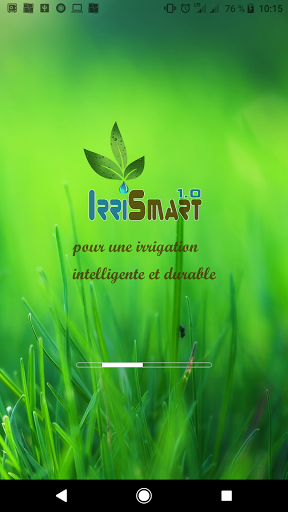 Android application Irri-Smart screenshort