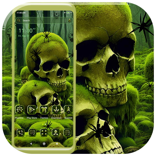 Swamp Skull Green Theme 2.8 Icon