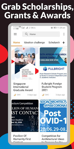Scholarship App Screen 2