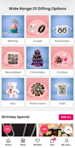 Unique Gifts Screen 2
