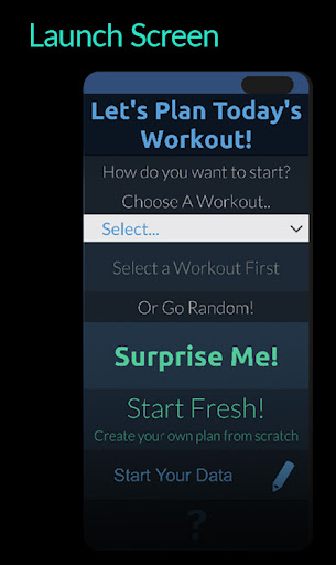 Android application My Workout Planner screenshort