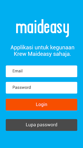 Android application Krew Maideasy screenshort