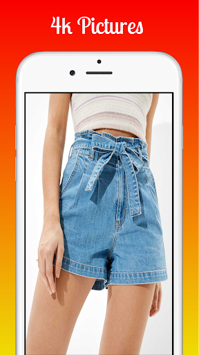 Latest Womens Short Jeans