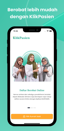 Android application KlikPasien screenshort