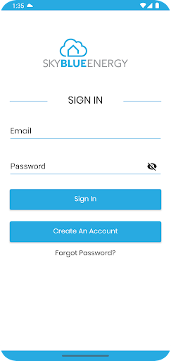 Sky Blue Energy Screen 2