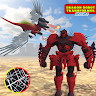 Flying dragon robot transform app apk icon
