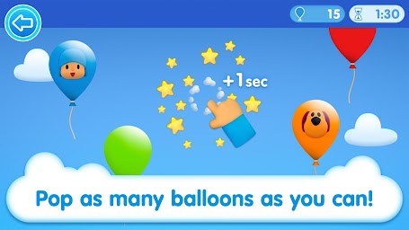 Pocoyo Pop Balloon Game