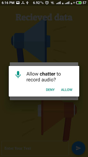Chatter (BETA) Screen 2