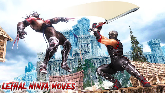 Ninja Assassin Warrior Death Survival Zombie War 1.0.6 captures d'écran 2