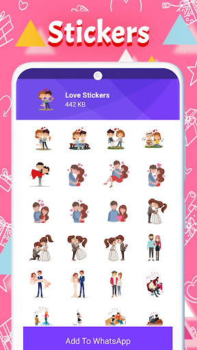 WAStickerApps Love Emoji GIF Stickers 1.2.8 screenshots 4