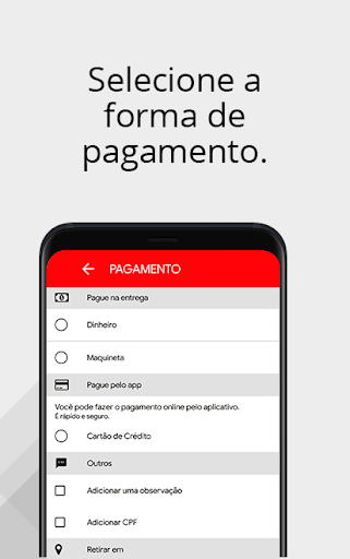Android application Primo Piato screenshort