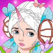 Magic Fairy Coloring Book for Girls