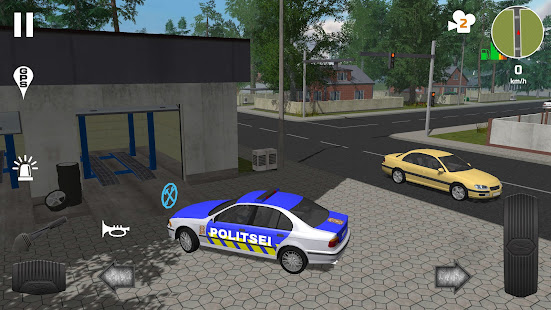 Simulateur de patrouille de police