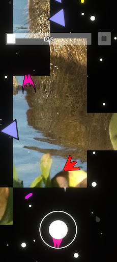 Android application Space Painters screenshort