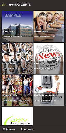 Android application SPORT:PARK Nordwest screenshort
