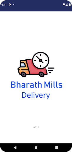 Android application Bharath Mills - Delivery screenshort