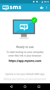 mysms - Remote Text Messages Unknown