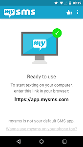 mysms - SMS vom Computer